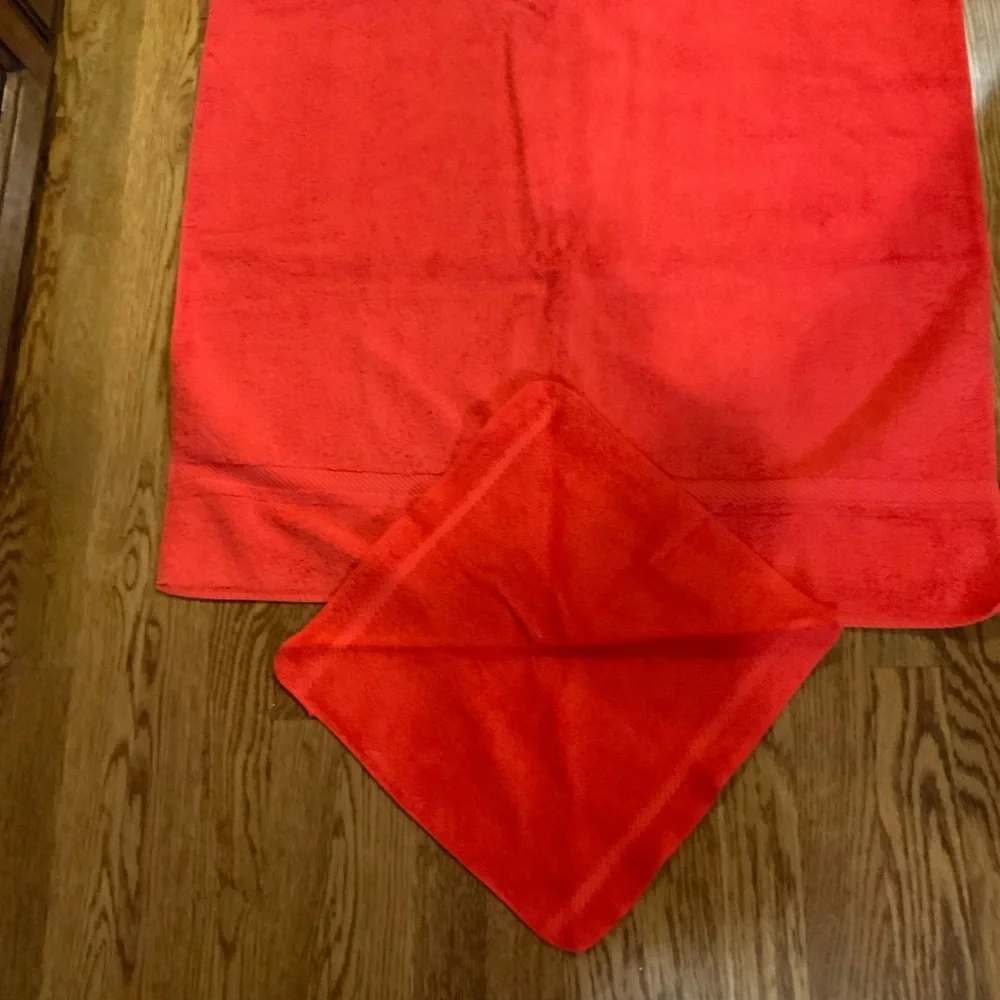 Fieldcrest vintage orange